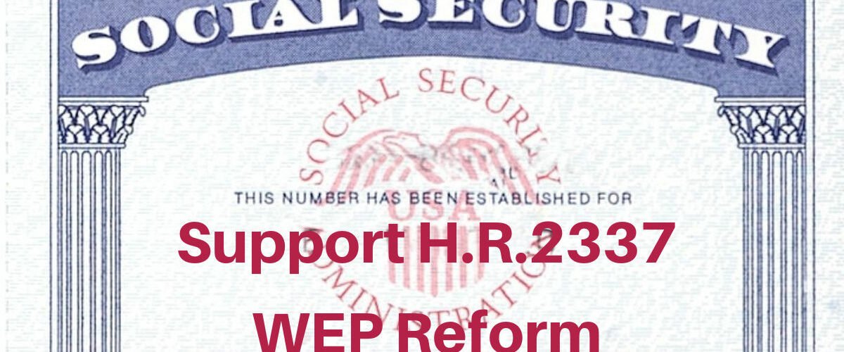 Support for Social Security WEP Reform Grows