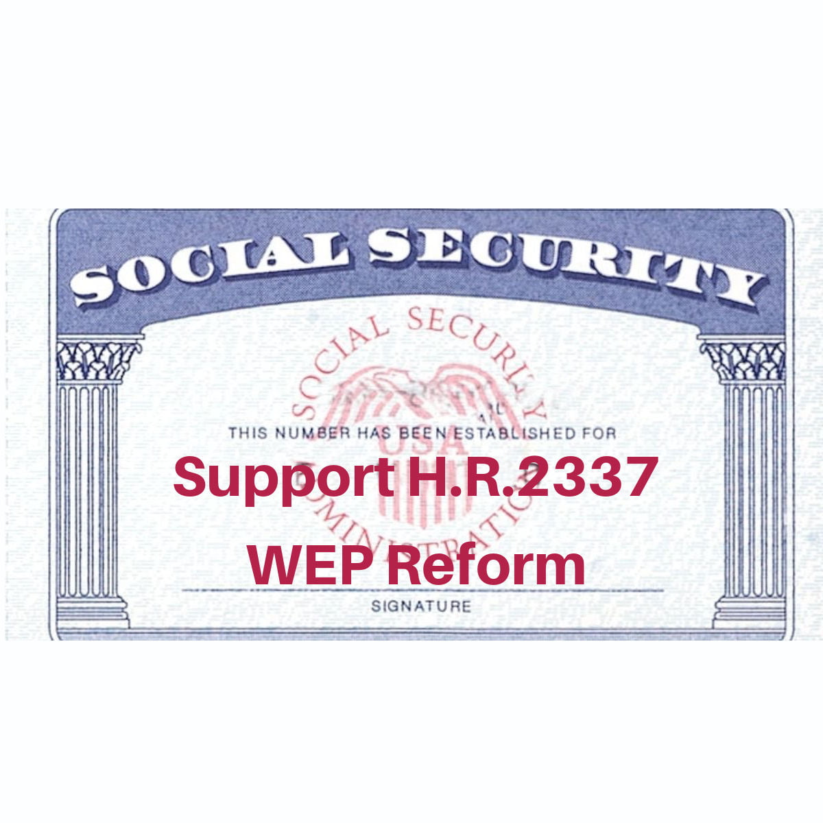 Support for Social Security WEP Reform Grows
