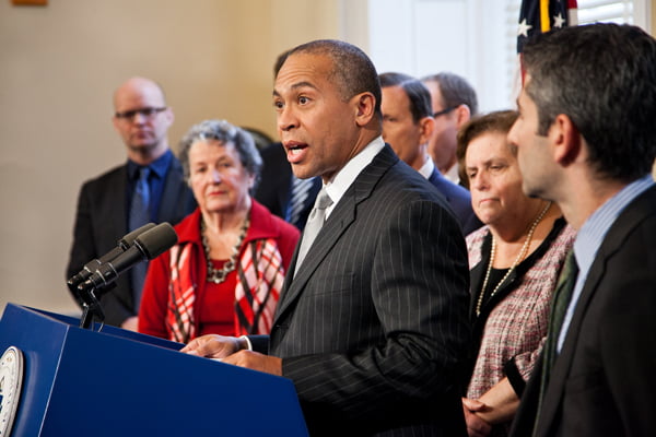 PATRICK ENDORSES RETIREE HEALTH COMMISSION REPORT