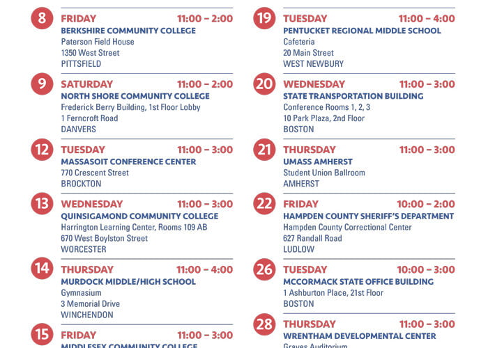 GIC Health Fairs Begin Friday