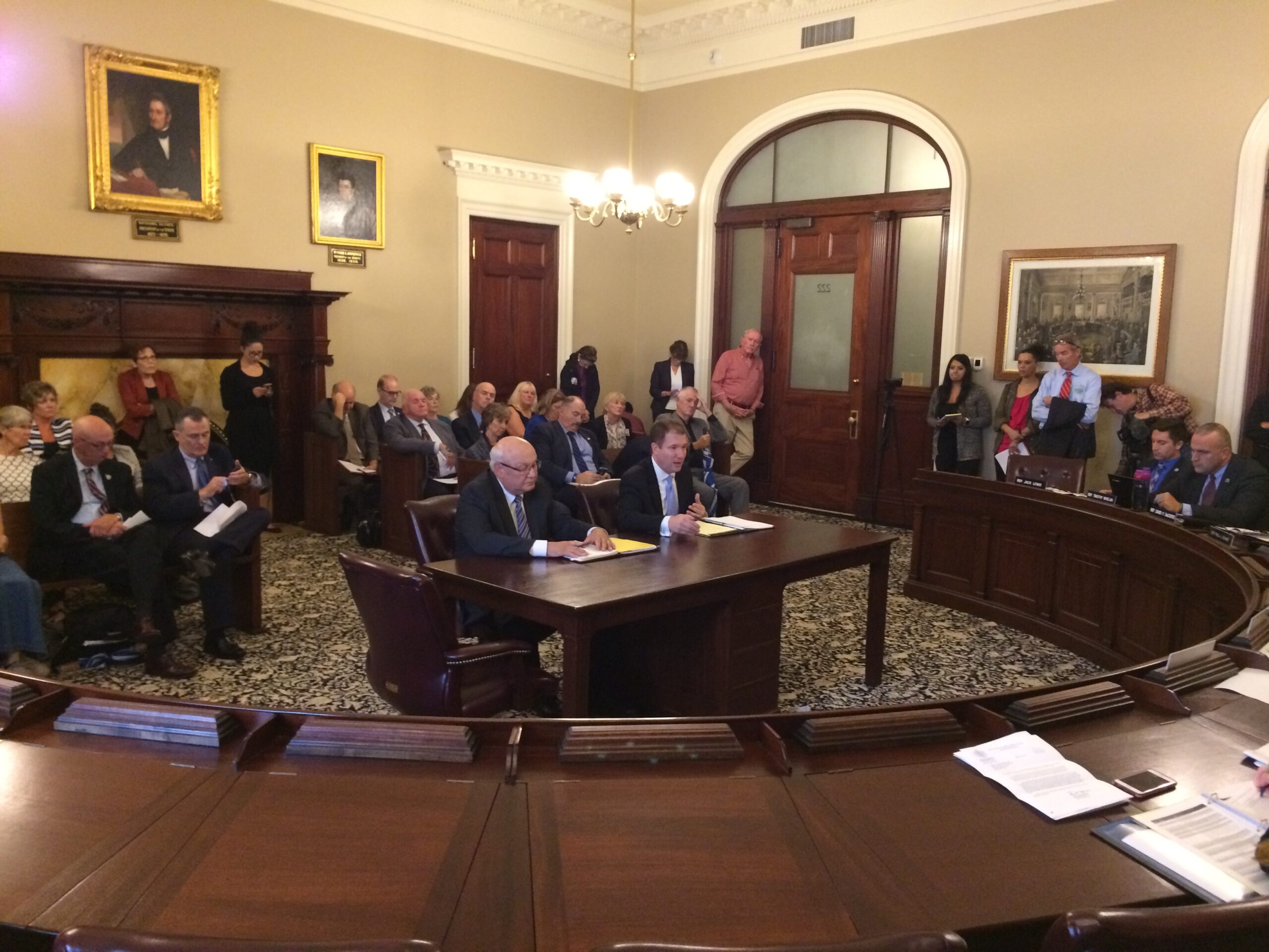 Retirees & Unions Make Case on Healthcare Protections